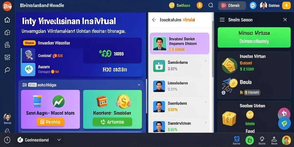 Tantangan yang seru di setiap level permainan.