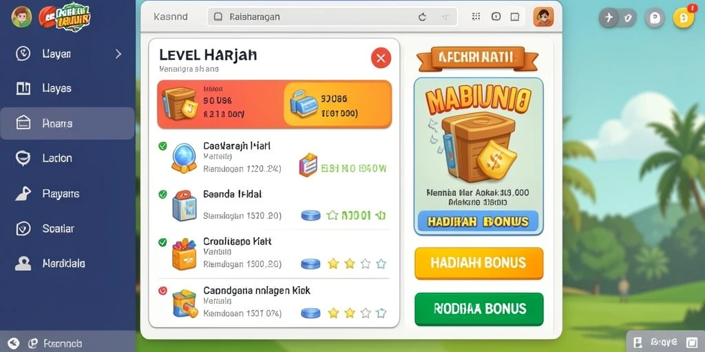 Tangkapan layar saat pemain menyelesaikan misi.